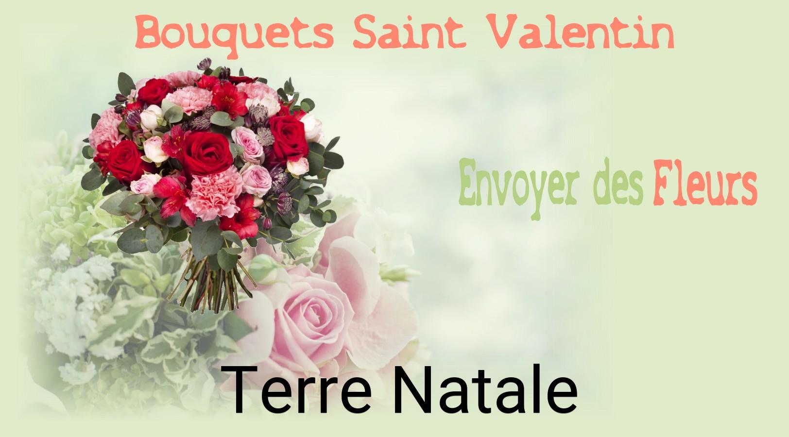 Roses de Saint-Valentin livrées à Terre-Natale